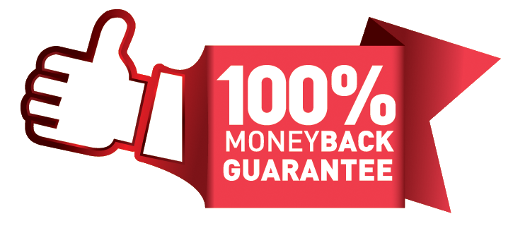 100% Money Back Guarantee